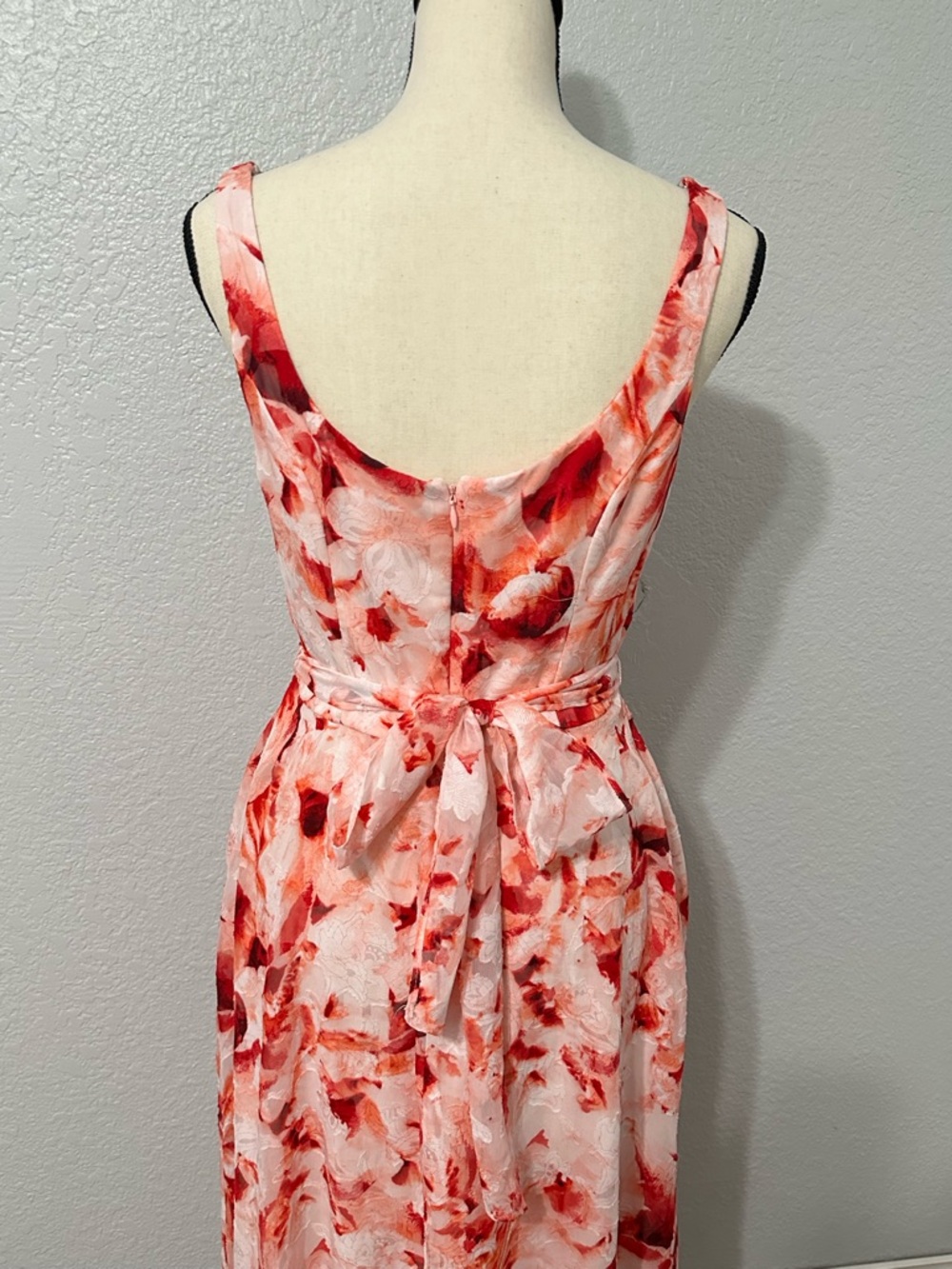 Midi Dress Womens Size 8 Floral Romantic Fairy Whimsical Coquette Feminine Girly - Picture 10 of 16